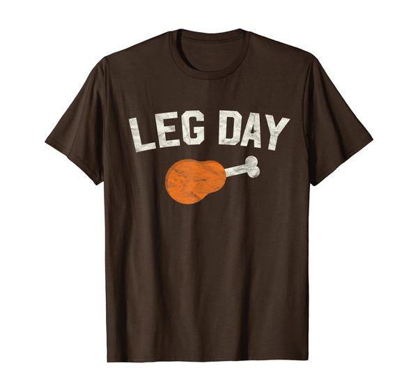 

Fun Leg Day Thanksgiving Gifts Pilgrim Costume Turkey Day T-Shirt, Mainly pictures
