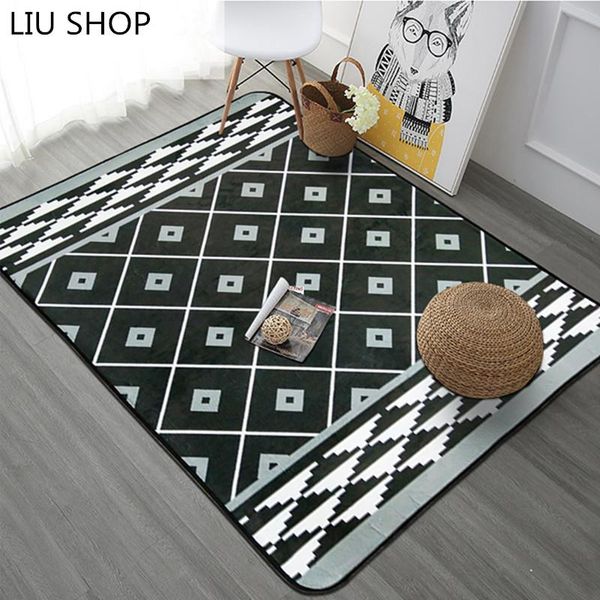 

carpets liu embroidered stripe carpet living room coffee table naisi nordic creative bedroom sofa full shop rug bed blankets pad