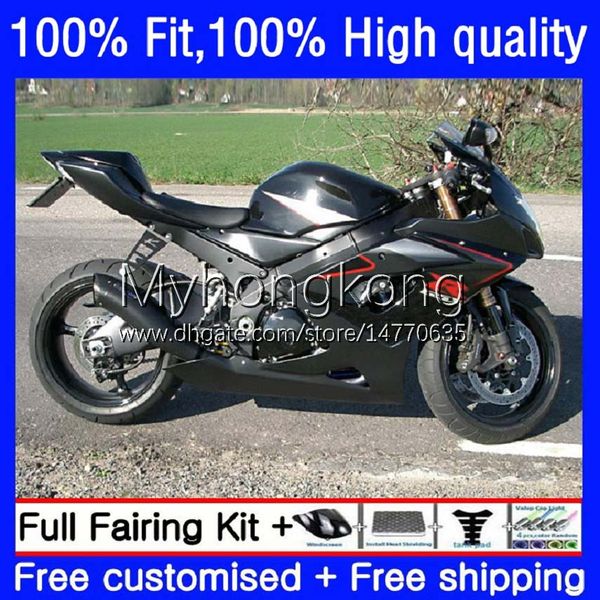 Molde de injeção Bodywork para Suzuki K5 GSX-R1000 1000CC 2005 2006 Moto Body 26NO.92 GSXR 1000 CC GSXR1000 Gloss Preto 2005-2006 GSXR-1000 05 06 100% FARATIVAS DE OEM FIT