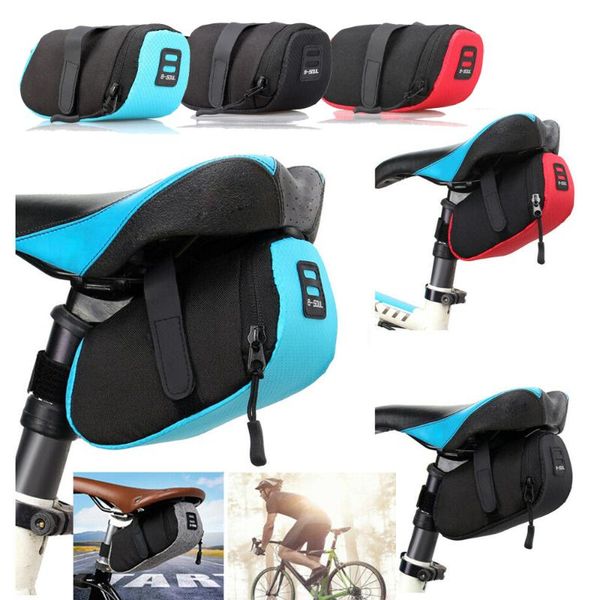

cycling bags fashion bike bicycle under seat storage rear tail pouch outdoor accessories 3 colors