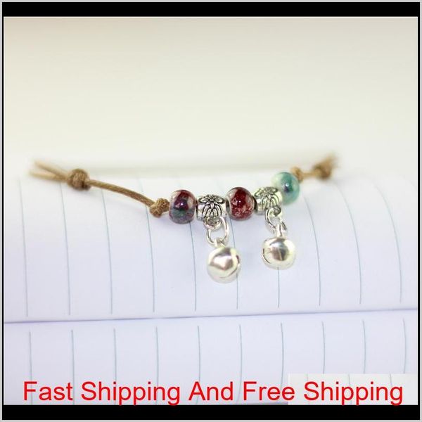 

ethnic foot jewelry anklets for women girls ankle leg chain charm ceramic beads anklets with bell fa jllpud nana_jewel, Red;blue