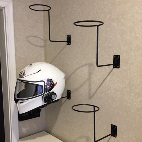 

motorcycle helmets helmet rack wall mounted coat hat hook hanger holder for