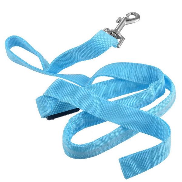 

dog collars & leashes led pet collar glow in the dark dogs leash neck band night safety flashing luminous fluorescent pets supplies