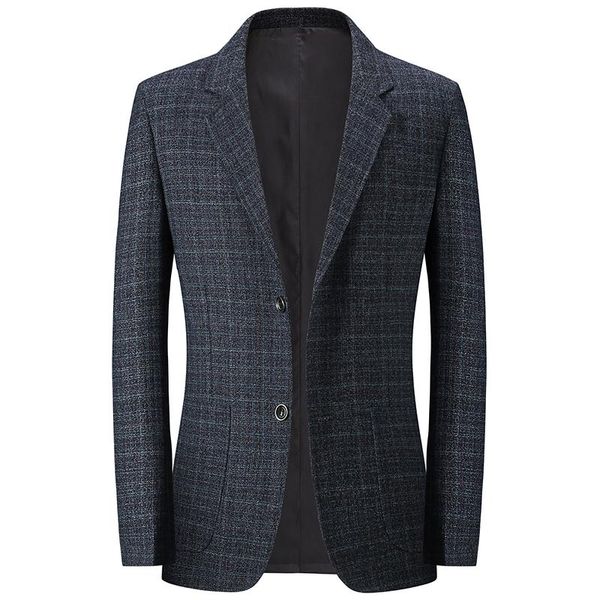 

men's suits & blazers -selling casual suit jacket korean classic lapel plaid slim coat business long sleeves single-breasted, White;black
