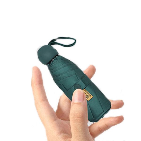 

umbrellas sun umbrella sunscreen anti-ultraviolet sunshade compact and portable five-fold female folding rain or shine