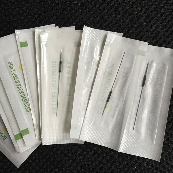 

disposable sterilized professional tattoo needles 3rl for tattoo eyebrow pen machine permanent makeup kit 100pcs pmu needles 3r
