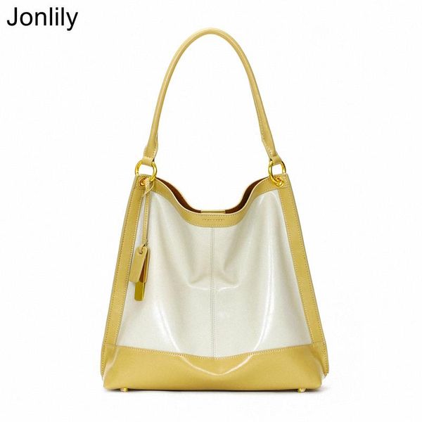 

evening bags jonlily women genuine leather shoulder bag female fashion trends messenger elegant handbag totes teens daybag purse -kg620