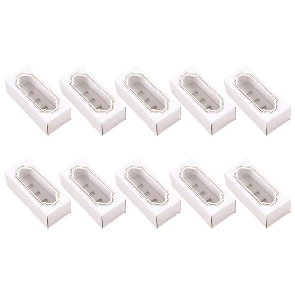 

gift wrap 10pcs paper baker wrapping box macaroon chocolate packing dessert