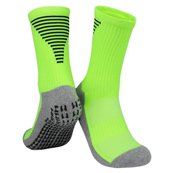 

outdoor match sports football athletic soccer breathable sweat absorbing towel bottom middle tube socks sock antiskid dispensing, Black