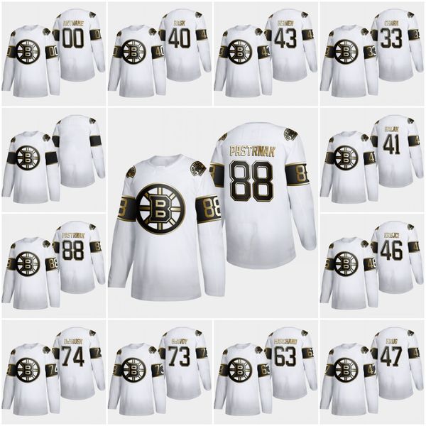 

88 david pastrnak 2020 boston bruins jerseys charlie mcavoy zdeno chara charlie mcavoy jake debrusk brad marchand hockey jersey, Black