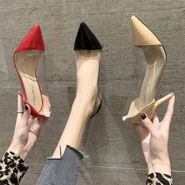 

dress shoes women fashion sweet yellow pu leather stiletto heels for party & night club lady black summer office heel