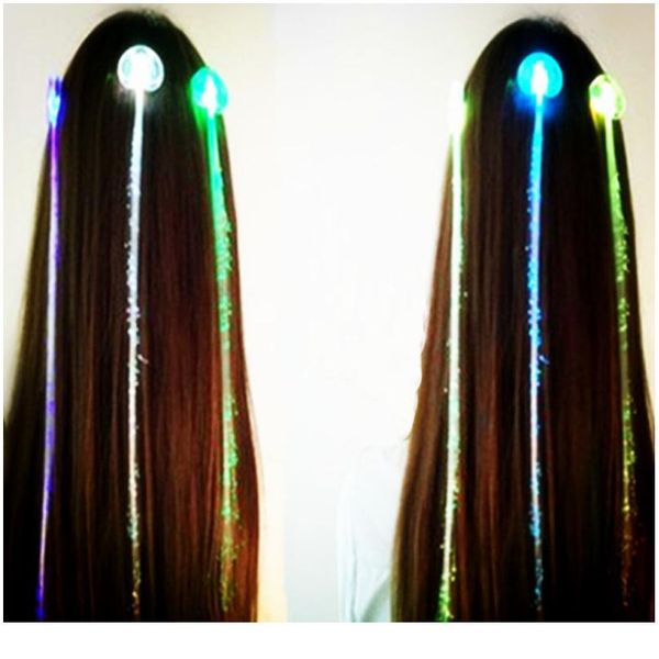 

butterfly light braids led glowing flash led hair braid clip haripin hair accessories halloween glow party qylexf, Blue;red