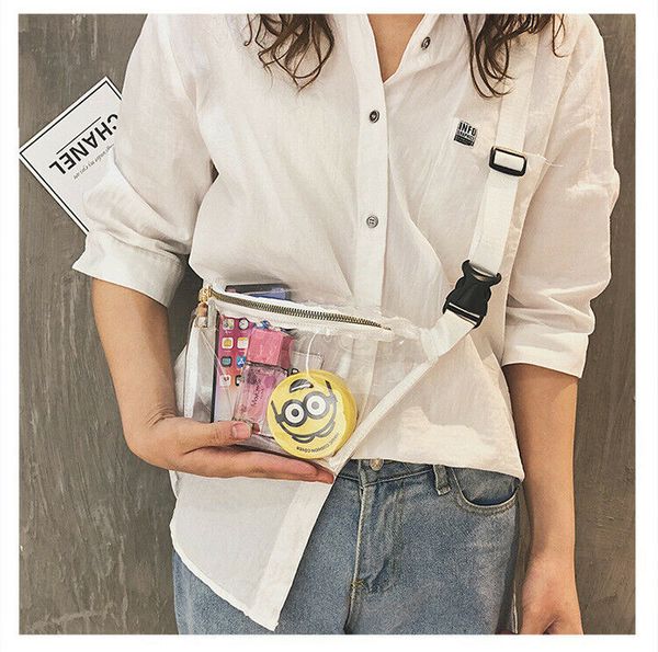 

funny transparent handbag bag clear jelly purse women clutch pvc tote sweet