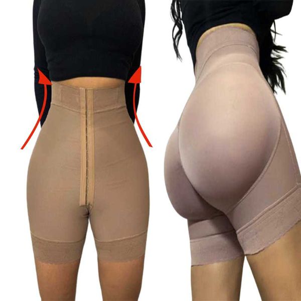 

women's shapers multicolor three-breasted elastic hip shorts shapewear underwear skims kim kardashian fajas colombianas bbl, Black;white