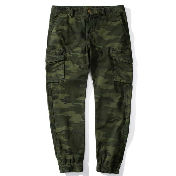 

2021 mens cargo fashion casual new overalls tough guy military wind camouflage leisure jogger sport basketball pants optional fw98, Black