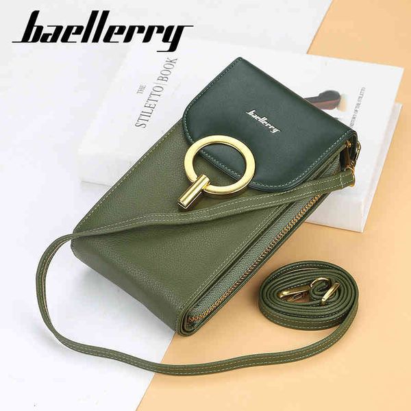 

baellerry wallet women's long korean lychee pattern large capacity lock bag fashion messenger mobile phone, Red;black