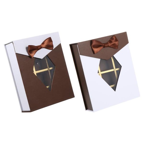 

2pcs chocolate boxes practical gift storage container birthday gift boxes
