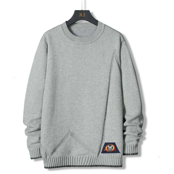 

2021autumn and winter new men's korean youth pullover with loose fashion couple bottomed sweater, White;black
