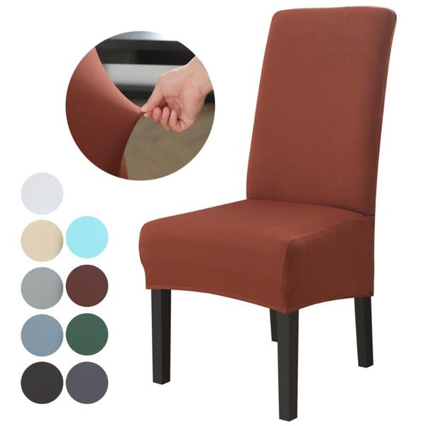 

chair covers 1pc large size cover stretch high king back slipcovers for el dining room living home decor