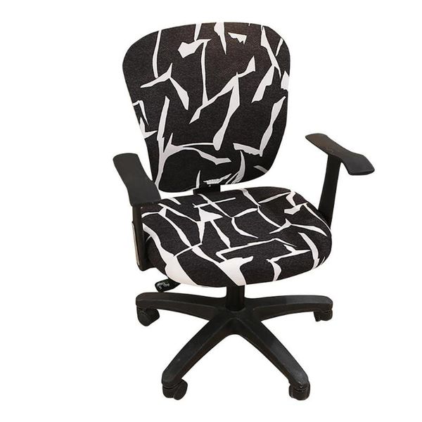 

chair covers office spandex computer cover stretchable universal swivel for