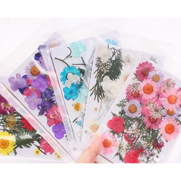 

1 bag real dried flower material dyeing flower for epoxy resin pendant necklace jewelry making craft phone case diy acc jlldam