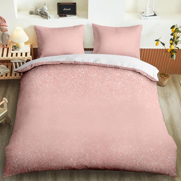 

bedding sets custom  king single bed set 3d print fashion shine flash soft pillowcase duvet cover modern bedroom decor