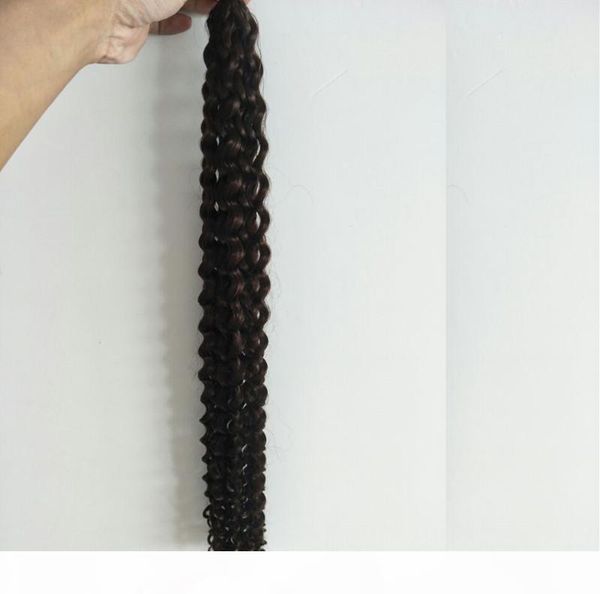 

brazilian hair 100g human hair braids bulk deep wave without weft wet and wavy deep curly remy hair, Black