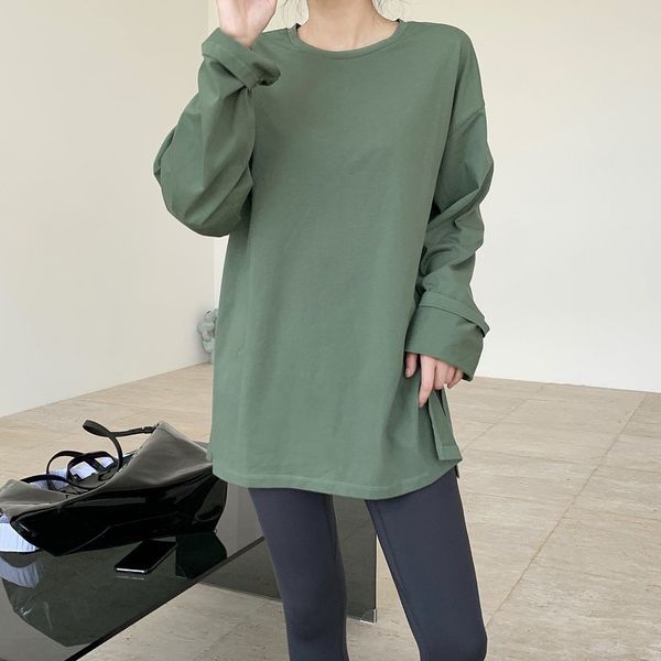 

2021 women spring the neck t shirts sleeve cotton female stuff style boyfriend tvfx, White