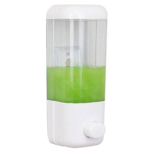 

liquid soap dispenser suction cup wall-mounted 500ml single-head abs manual press type el the mall restaurant school club