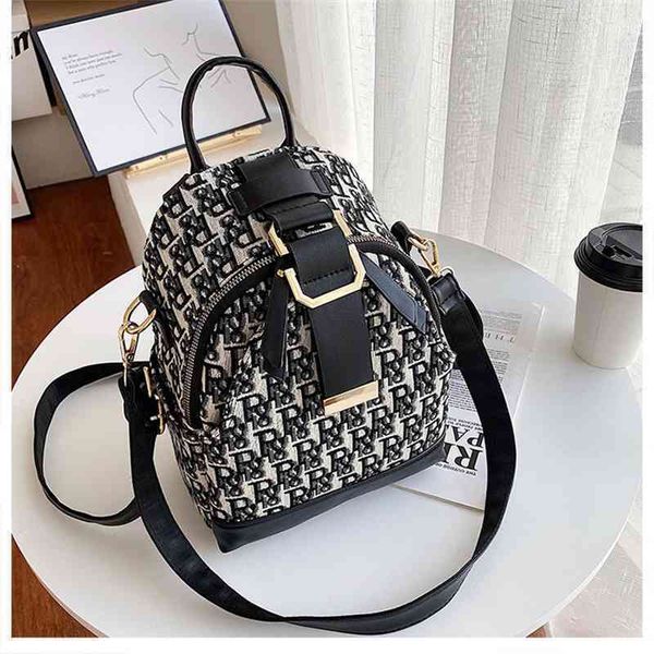 

2022 factory wholesale new model canvas backpack women's small backpack versatile single shoulder bag
