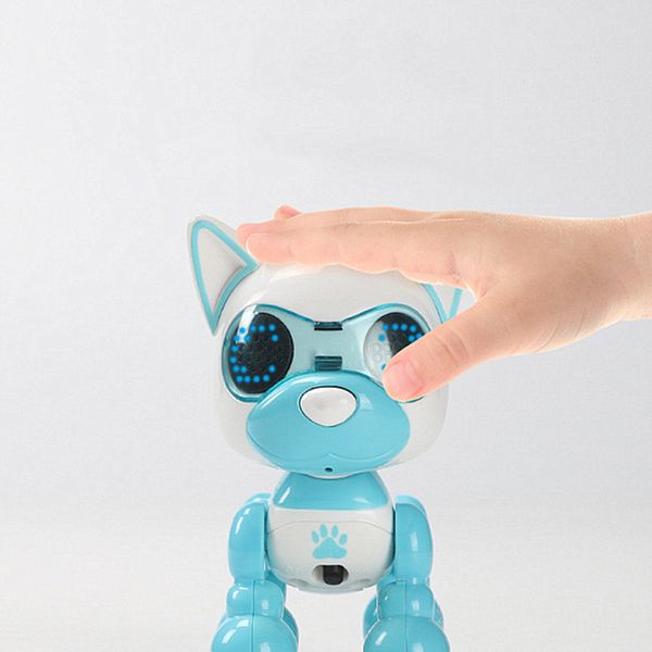 

smart robot smart electronic pet inductive touch electric toy with recording speak dog electronic pet for chinldren gifts
