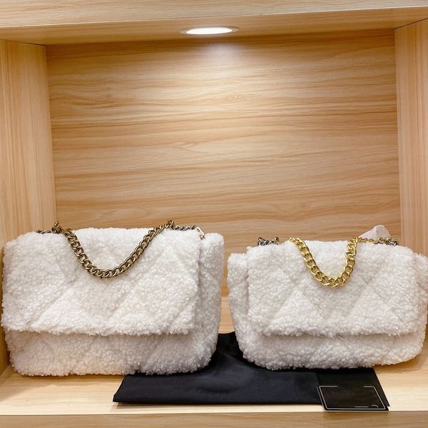 

women luxurys designers bags 2020 classic plaid messenger bag woolen shoulder bag 19 series 4 colors ing