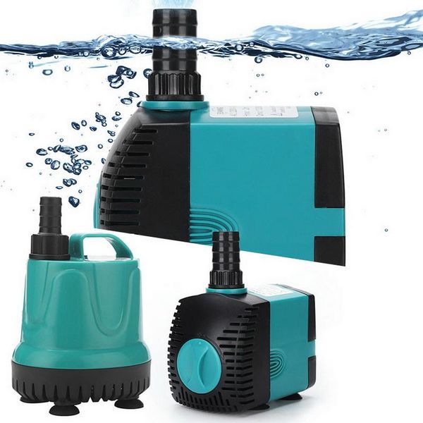 

quiet submersible water fountain pump filter fish pond aquarium water pump tank fountain eu plug