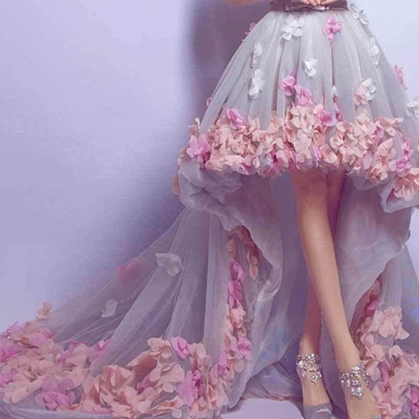 

commemorative edition wedding lace flower word shoulder white bride short after long small trailing dress al1844, Black;gray