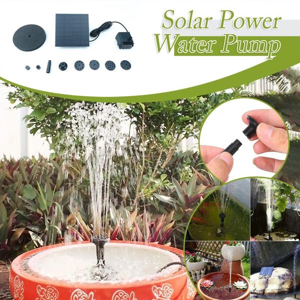 

garden decorations solar water fountain split type pump pond landscape sprinkler decoration outdoor