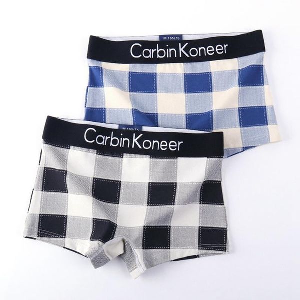 

women's panties plaid women boxer shorts cotton knickers soft tomboy boyshorts underwear breathable femme boxers underpants -xxl, Black;pink