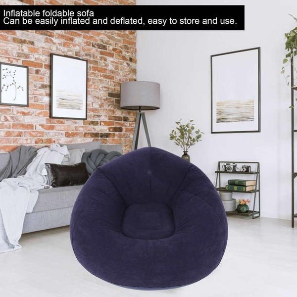 

camp furniture ultra soft inflatable foldable sofa single spherical chair for dorm room outdoor travel camping picnic