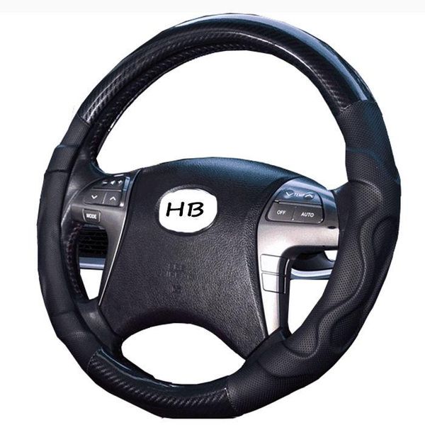 

steering wheel covers massage dull polish and carbon fiber 3d car cover