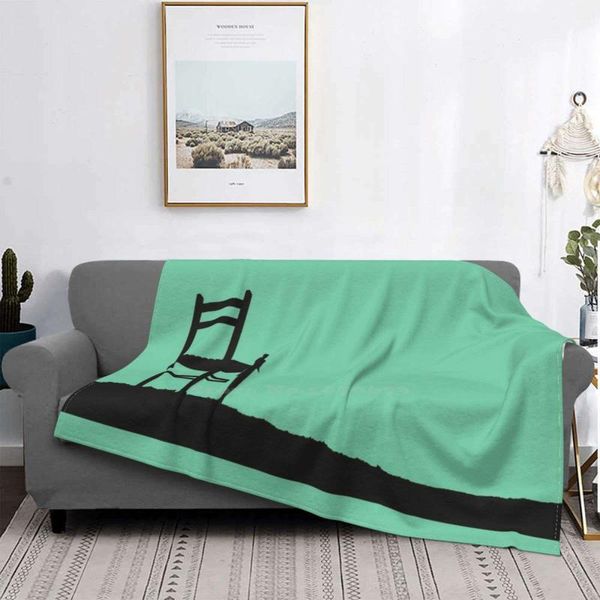 

blankets pographie un homme sur une immense chaise au coucher du soleil aux Ã®les de la madeleine modifiÃ© blanket