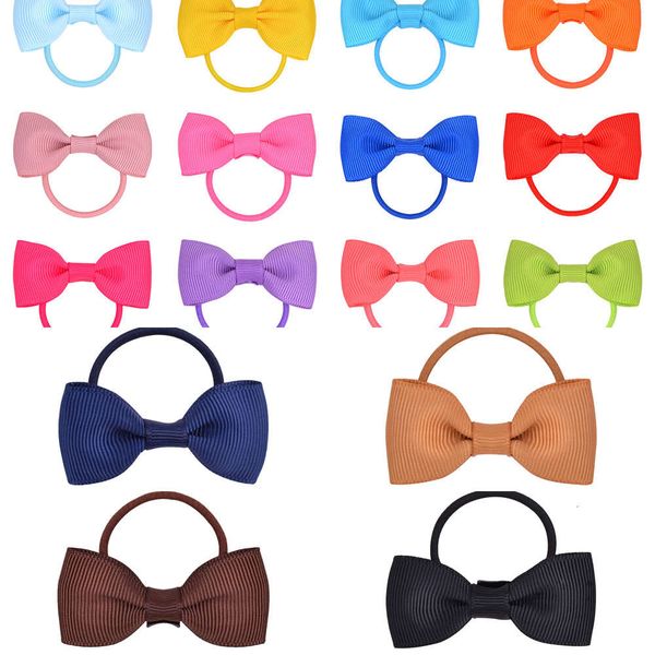 

s2021hair south butterfly korea color east knot gate pure rope elegant girl's versatile hairband headband 201, Pink