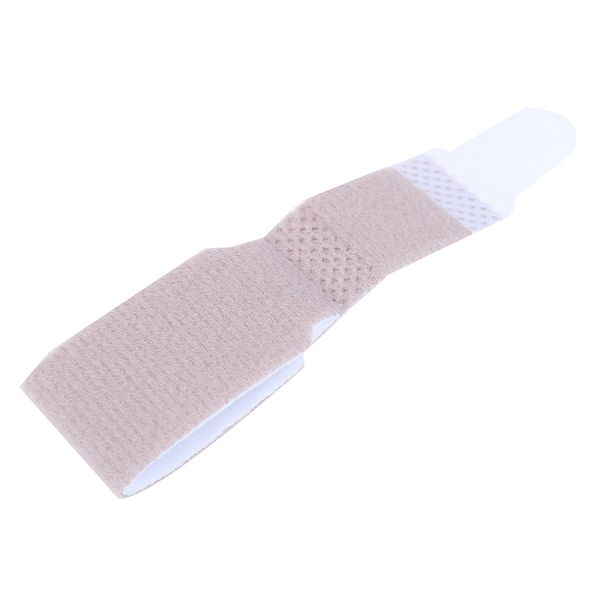 

1pc nylon latex toe finger straightener hammer toe hallux valgus corrector bandage toe separator splint wrap foot care
