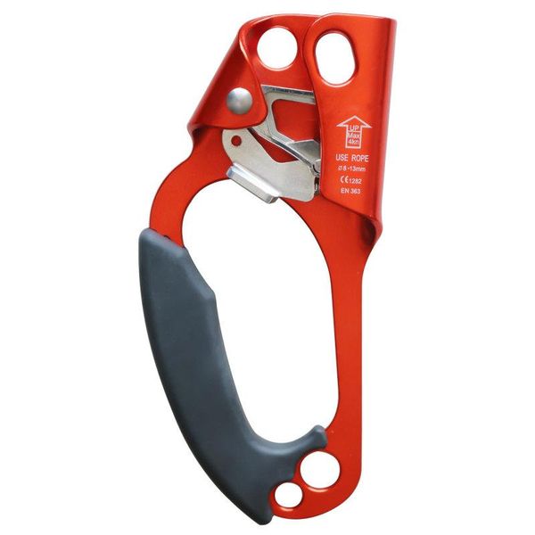 

cords, slings and webbing 1 pcs 4kn hand ascender rock climbing tree arborist rappelling gear equipment rope clamp for mountaineering caving