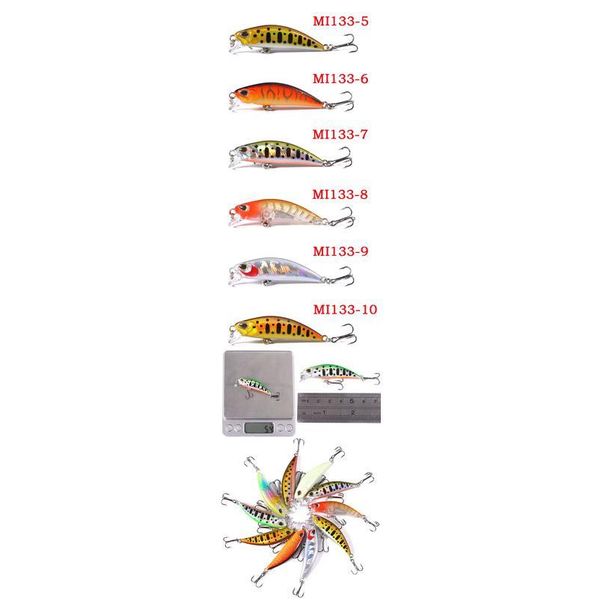 

1pc crankbait fishing lures sinking minnow pesca wobblers isca artificial hard bait fishing lure river swimbait pesc jllqsy
