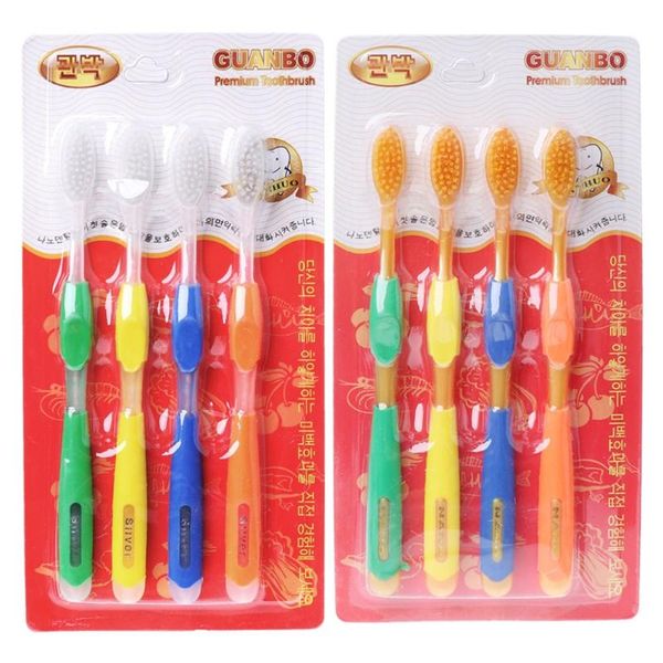 

toothbrush 4pcs soft nano health oral hygiene dental cleaner teeth cleaning