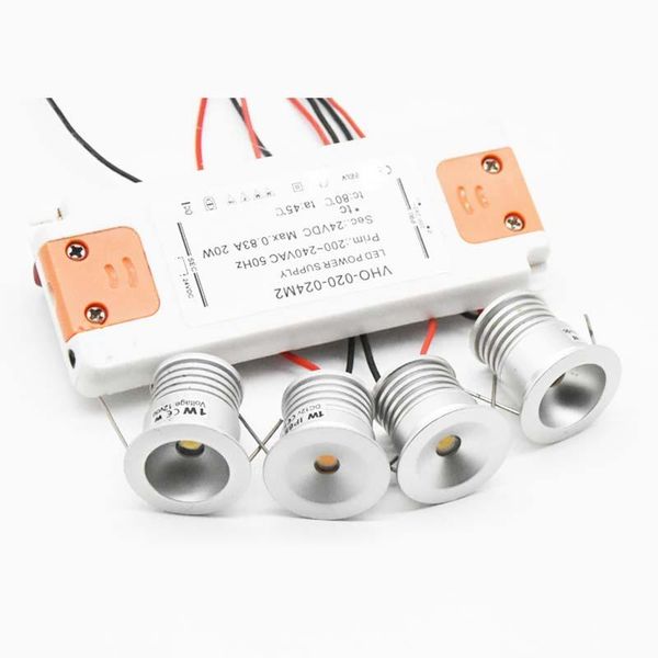 

downlights downlight 1w mini led spotlight + slim power transformer outdoor stair spot light ktv dj stage focus ceiling christmas lighting