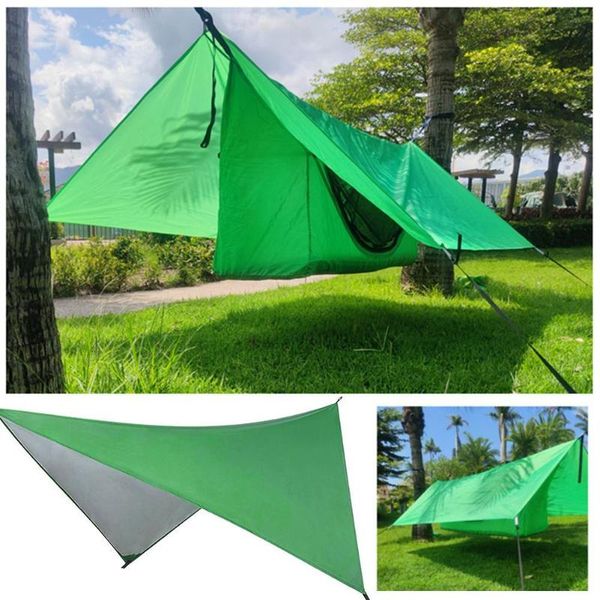 

outdoor pads multifunctional waterproof camping inflatable cushion single tent tarp footprint ground for hiking picnic
