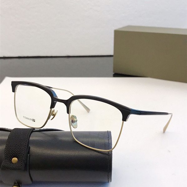 A dita DTX830 Optische Brille, transparente Linse, Modedesign, Korrektionsbrille, klares, leichtes Titangestell, einfacher Business-Stil für Männer, Frauen, WK4W