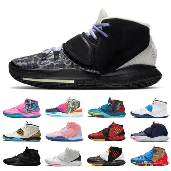 

bred shoes 6 angeles kyrie los oreo men basketball irving trainer asia sneakers heal sport eleven oracle clock mens aqua the world dvpkr, Black