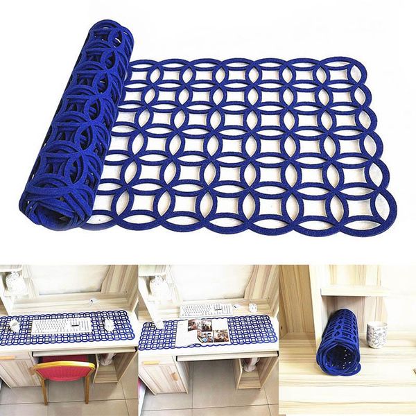 

bath mats felt tablecloth table runners hollow out adiabatic anti-slip dc120