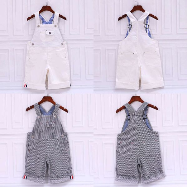 

miki's new children's wear and suspender jeans, Blue